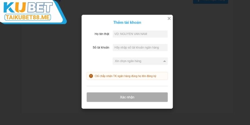 Điều kiện rút lợi nhuận tại hệ thống cá cược Kubet88